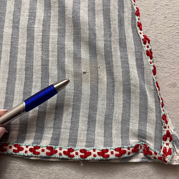 Gianni Bini Tunic Dress Women's Size Small Striped Boho Up Tassel India - Picture 8 of 8